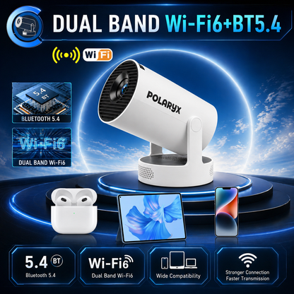 Polaryx HY300 Ultra Portable Smart Mini Projector
